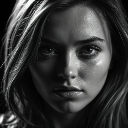 photorealistic portrait female picture,  high detail